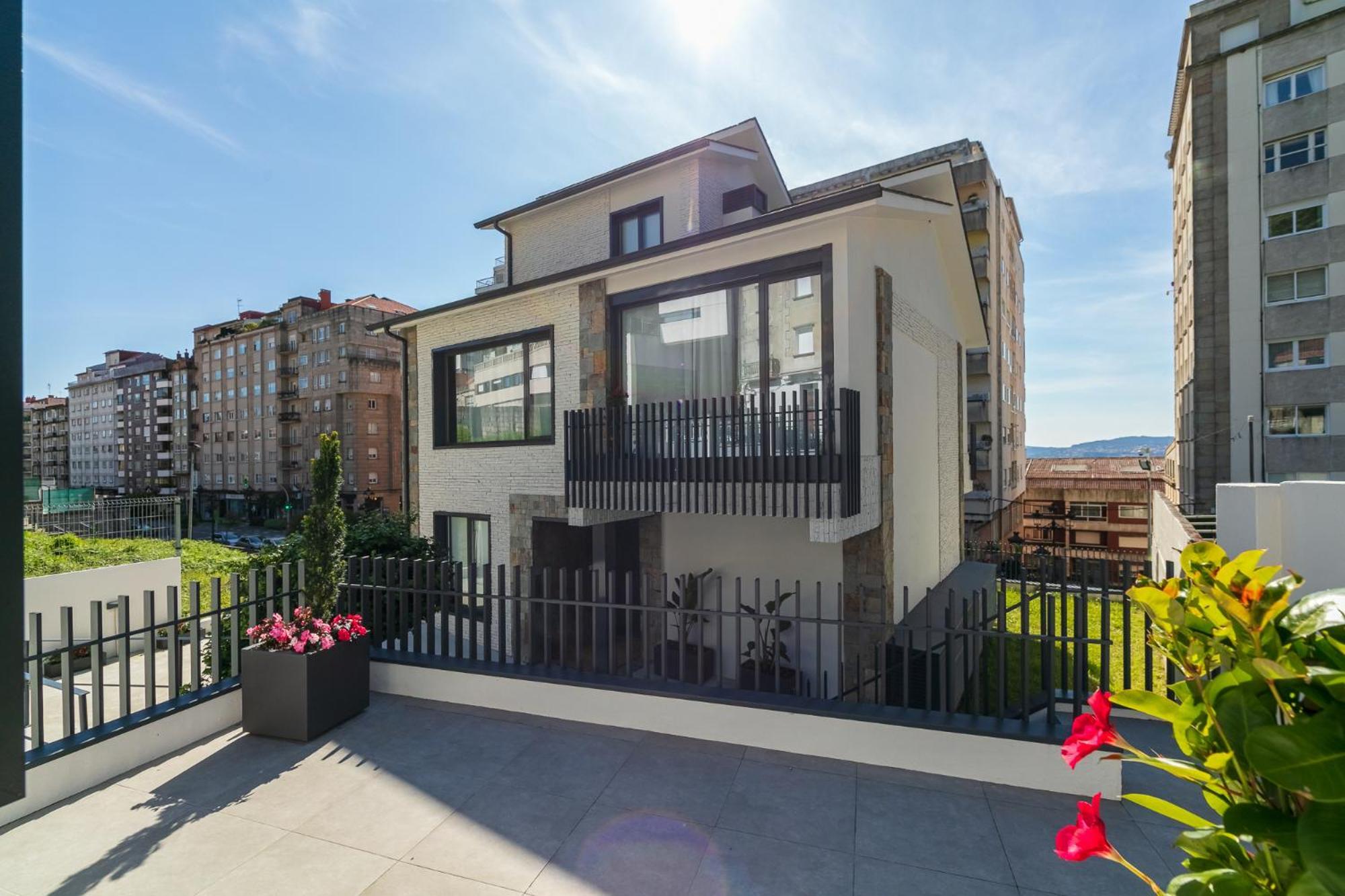 Elegante Y Luminoso En Vigo - Apto 5 By Cabana Rentals Kültér fotó
